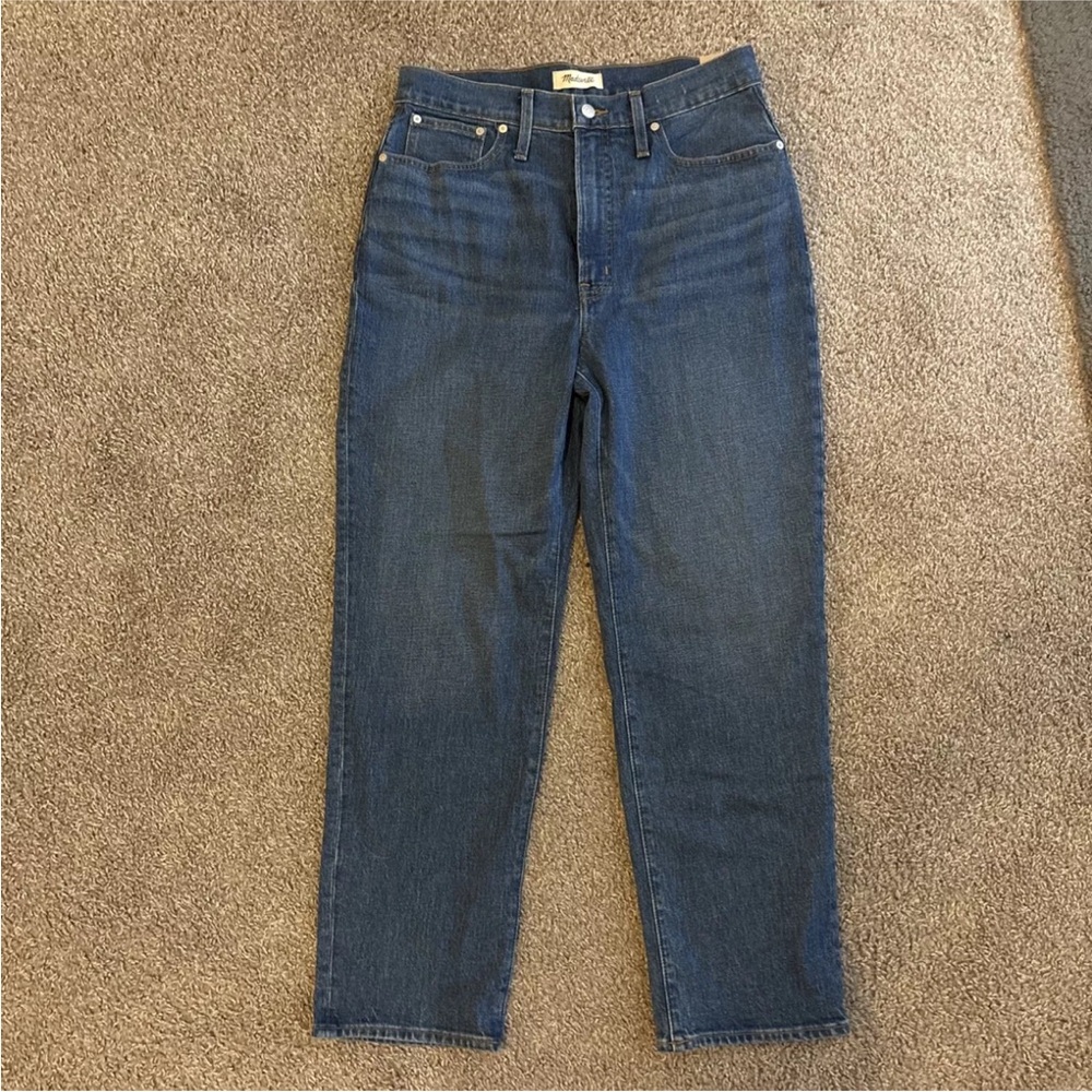 MADEWELL *The Perfect Vintage Straight Jean* Mayfield Wash *30* NG251 NWT